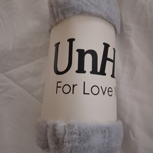 UnHide Lil Marsh Silver Fox Throw Blanket